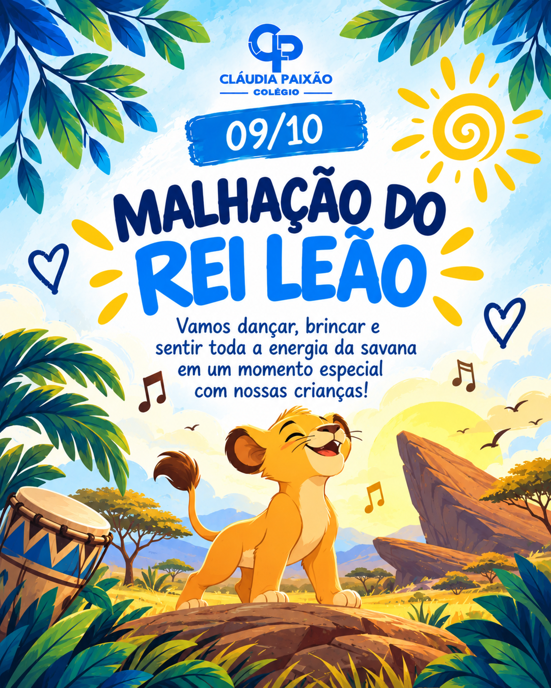 Arte da programação de 09/10: Malhação do Rei Leão
